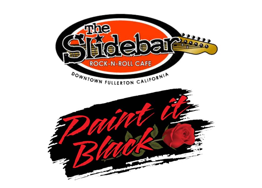 The Slidebar presents one night only Paint it Black!